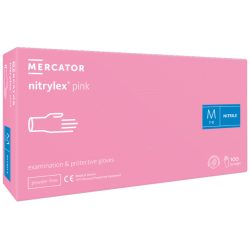 Nitril Kesztyű magenta M-es méret 100db